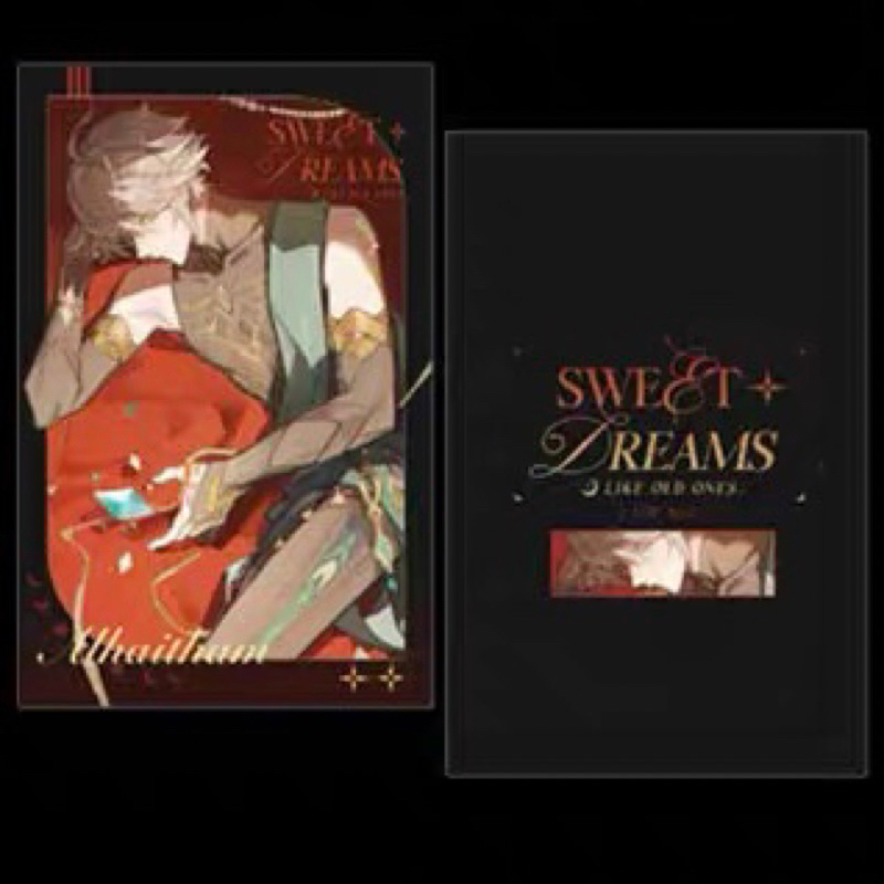 Card bo góc pola Genshin Impact couple HaiKaveh Alhaitham Kaveh Sweet Dreams hàng artist có bản quyền