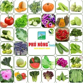 Các loại hạt giống rau ăn lá, hạt giống tốt, hạt giống rau sạch, hạt giống phú nông, hạt giống khỏe-yêu nhà