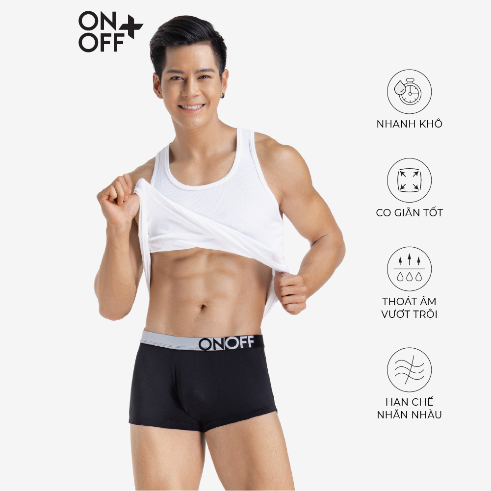 Clearance sale | Quần lót nam Microfiber Mesh Active dáng trunk - H17BB20022
