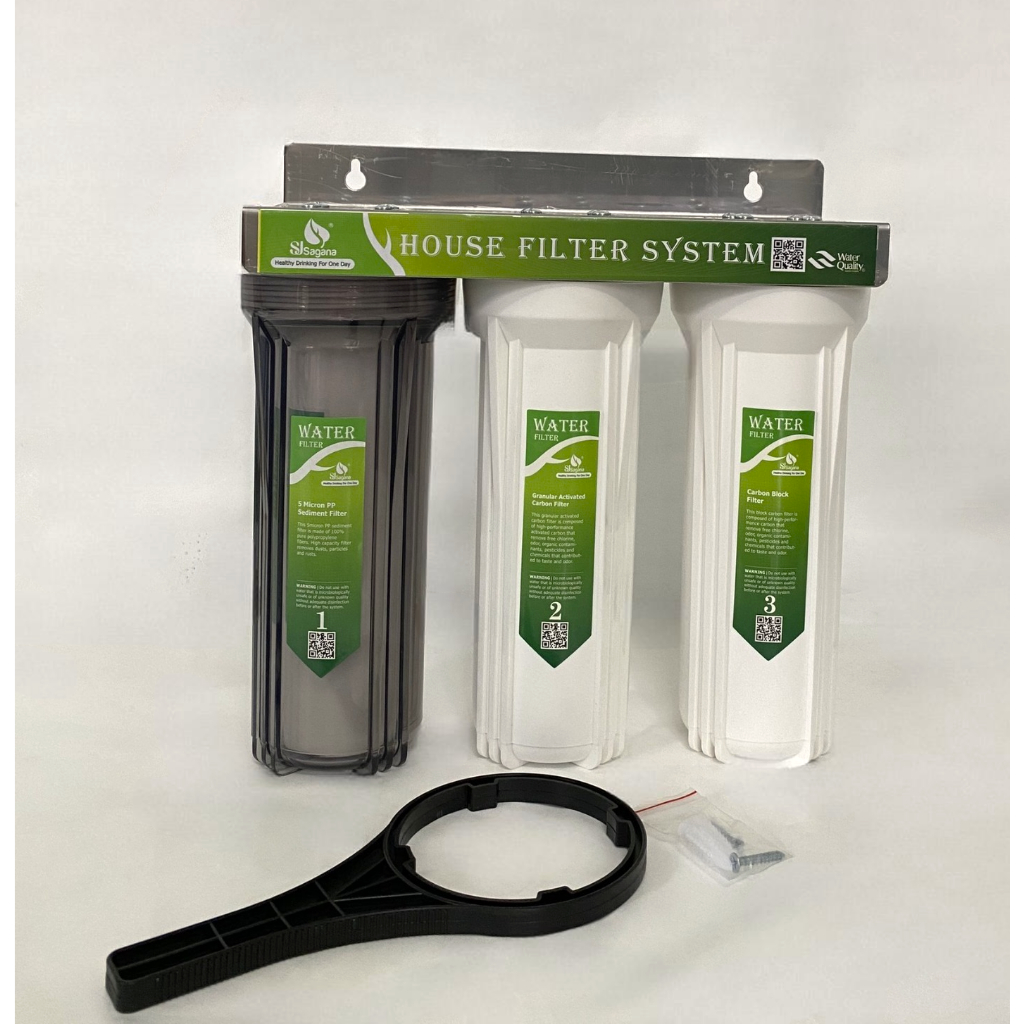 Máy lọc nước, bộ lọc thô,Bộ lọc nước sinh hoạt 3 cấp lọc 10 inch