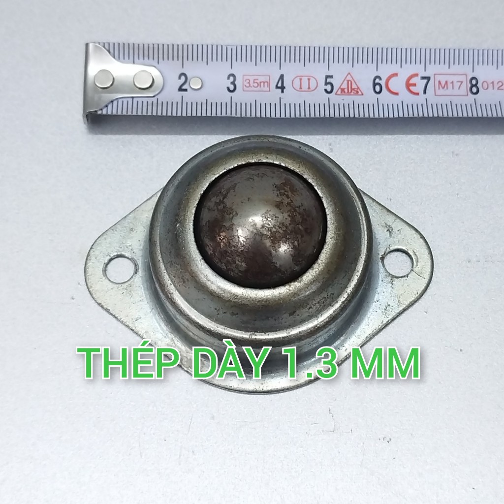 Bánh xe đa hướng, con lăn bi cầu thép hàng bãi Nhật