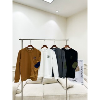  Áo Nỉ Nam UMA OFFICIAL Thêu Chữ R Chất Liệu Nỉ Da Cá Mềm Mịn Đơn Giản Và Ấm Áp Unisex AO24 