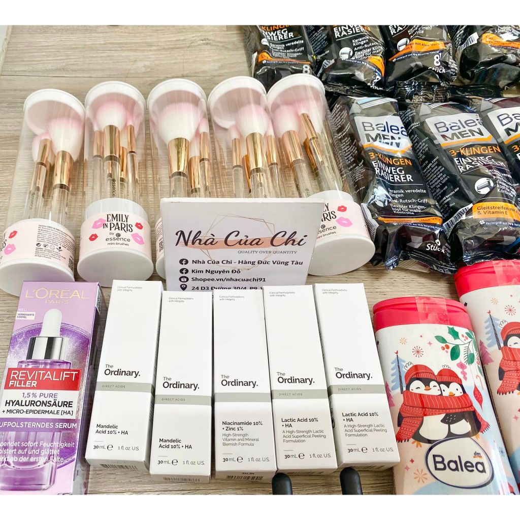 Bộ 4 cọ trang điểm Essence Đức