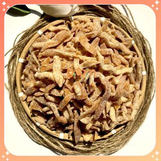 Vỏ quýt sấy dẻo mứt quất trần bì sấy cam thảo xí muội chua ngọt healthy giảm cân - túi 1kg