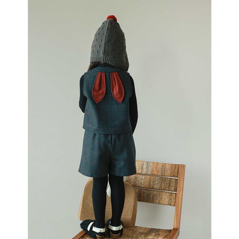 Set áo tai thỏ và quần đáng yêu cho bé gái Danchau 936