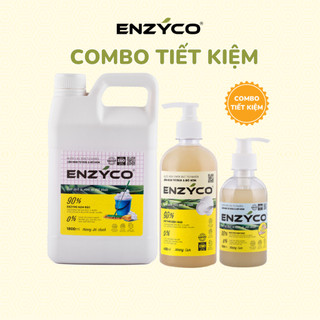 Combo Nước Rửa Tay, Nước Lau Sàn Và Nước Rửa Chén Hữu Cơ 100% Enzyme Tự Nhiên Từ Dứa 손 세정제 Dishwashing liquid