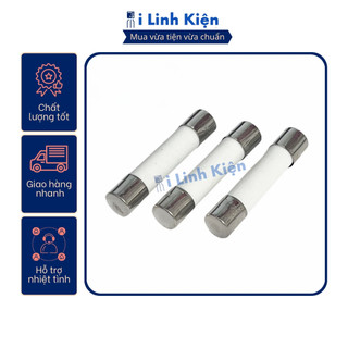 Cầu chì sứ 10a 6x30mm túi 10 con.