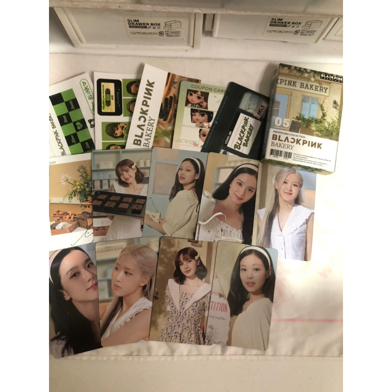 Album ảnh BLACKPINK - THE GAME PHOTOCARD COLLECTION No.1~3 nguyên seal