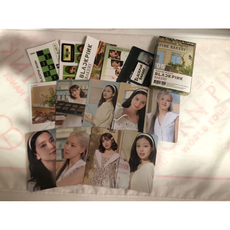 Album ảnh BLACKPINK - THE GAME PHOTOCARD COLLECTION No.1~3 nguyên seal