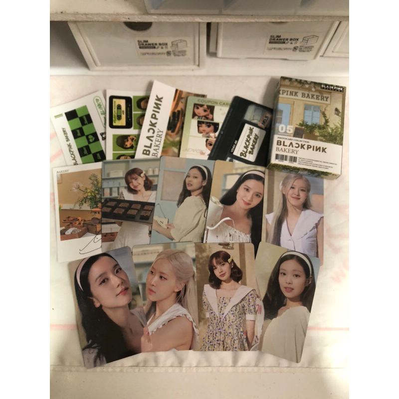 Album ảnh BLACKPINK - THE GAME PHOTOCARD COLLECTION No.1~3 nguyên seal