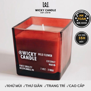 Wicky candle - nến thơm wild flower size 7.4oz