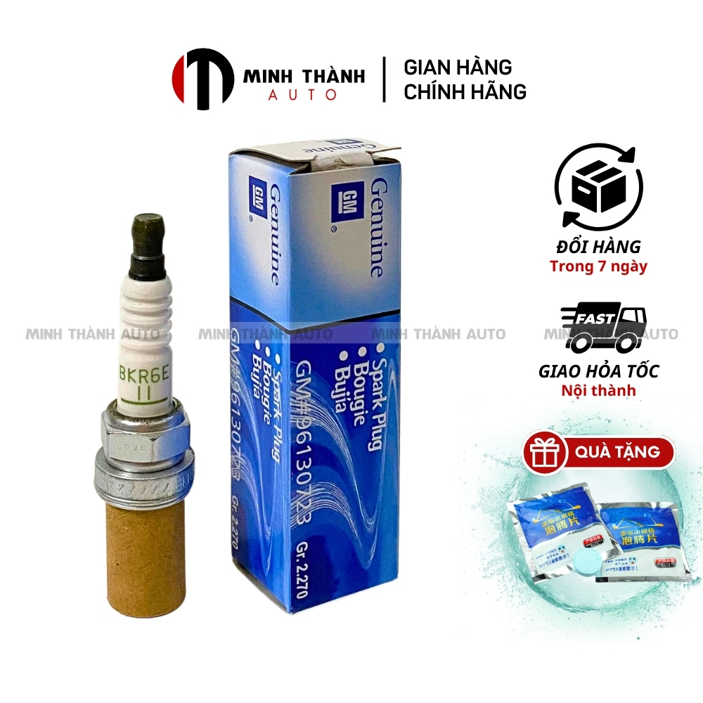 Bugi GM chân ngắn niken xe Cruze, Nubira, Lacetti, Spark, Matiz mã GM: 96130723 MINH THANH AUTO