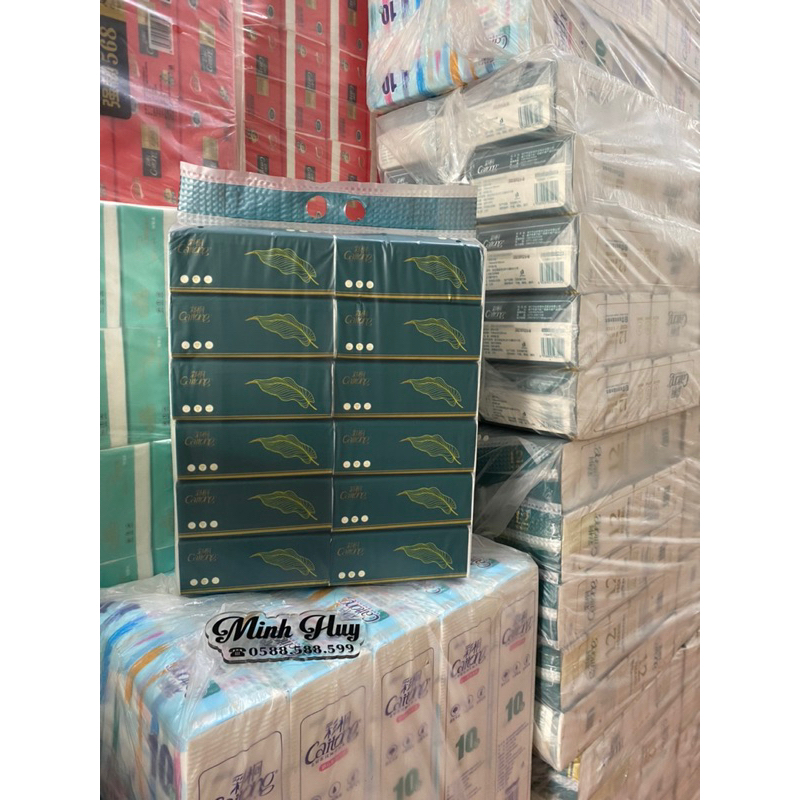 Giấy Rút CaiTong Xanh Đậm