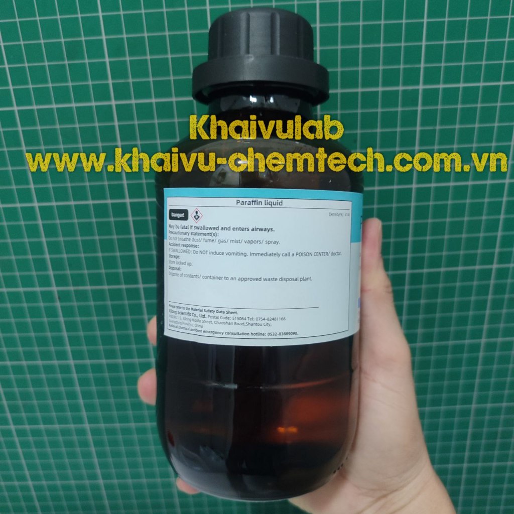 Dầu Parafin  Paraffin lỏng TINH KHIẾT THÍ NGHIỆM