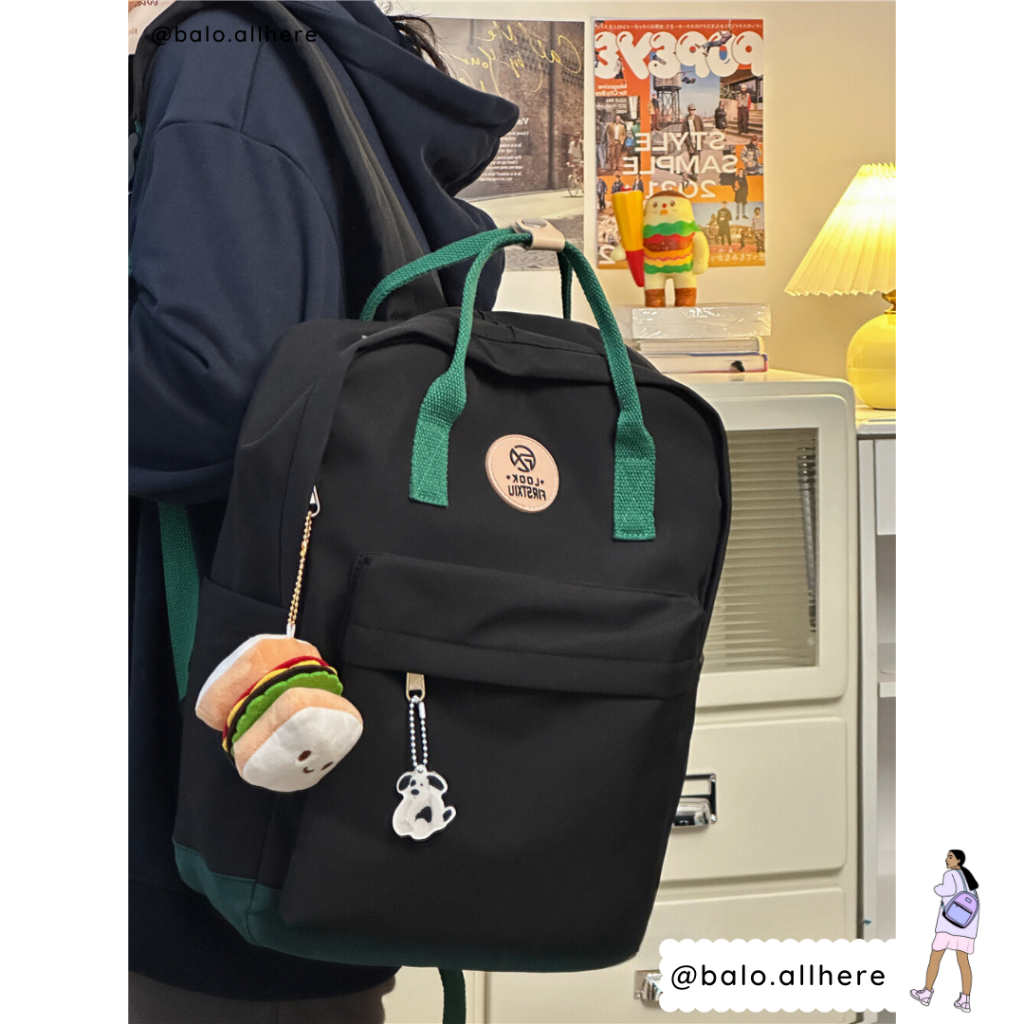 Balo Cặp Sách Nam Nữ Basic Chống Nước