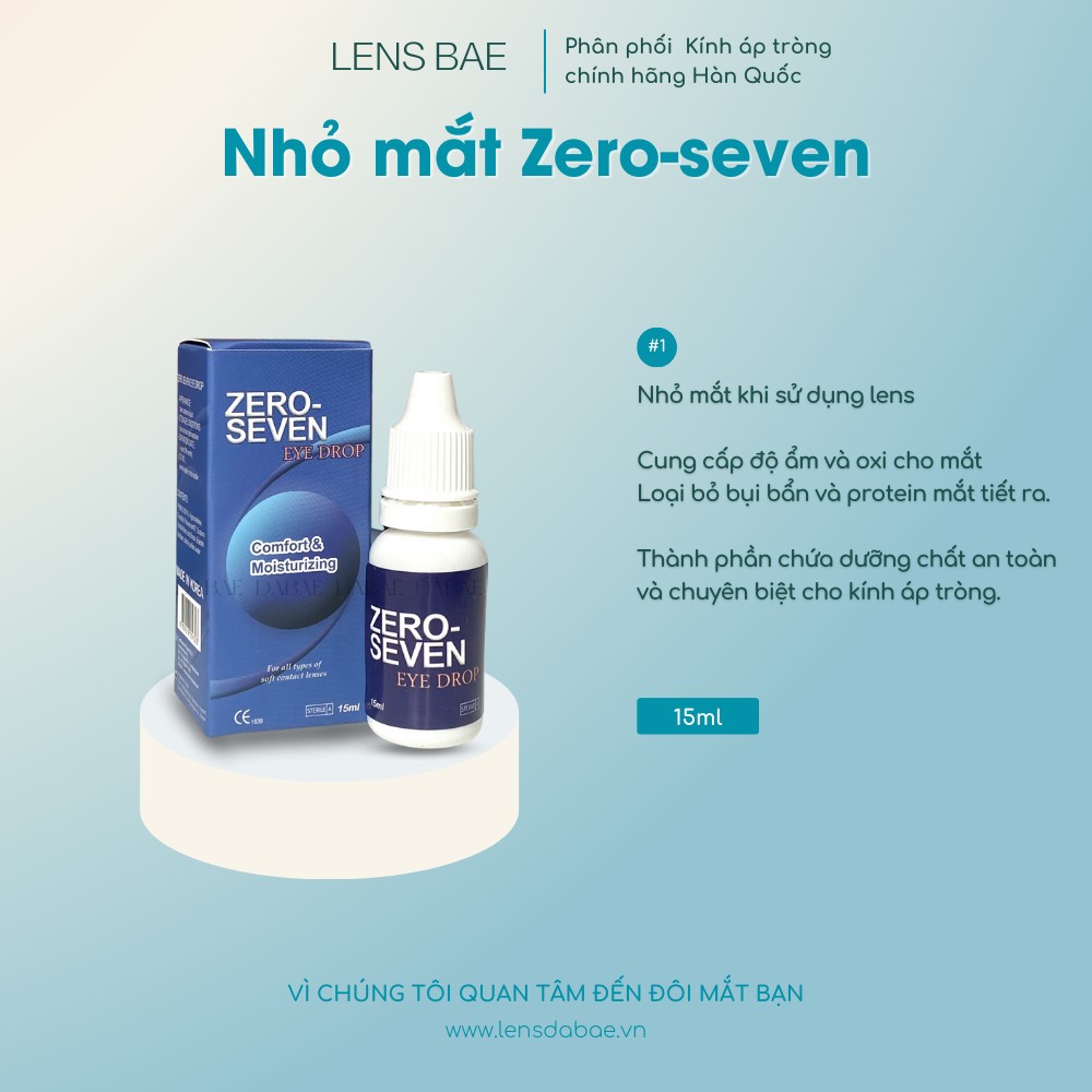 Nước ngâm lens Dabae Care và các loại ngâm nhỏ lens hãng Dabae