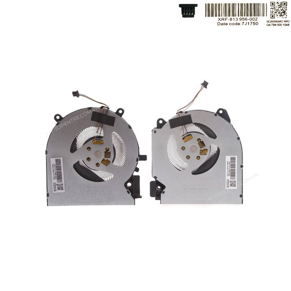 Quạt HP Victus 16-D XRF75C06-20H21C XRF75C06-20H22G CPU GPU tương thích 16-E