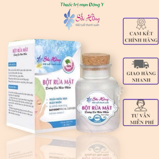 Bột rửa mặt đông y thiên nhiên sắc hồng