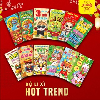 【CYPL  Combo 100 Bao lì xì tết  2025 - Nhiều Mẫu Cực Đẹp   CÓ PHÂN LOẠI