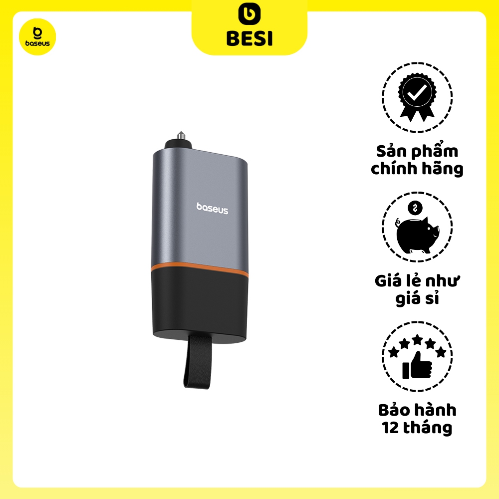 Dụng Cụ Thoát Hiểm Baseus SharpTool Series Emergency Hammer Pro