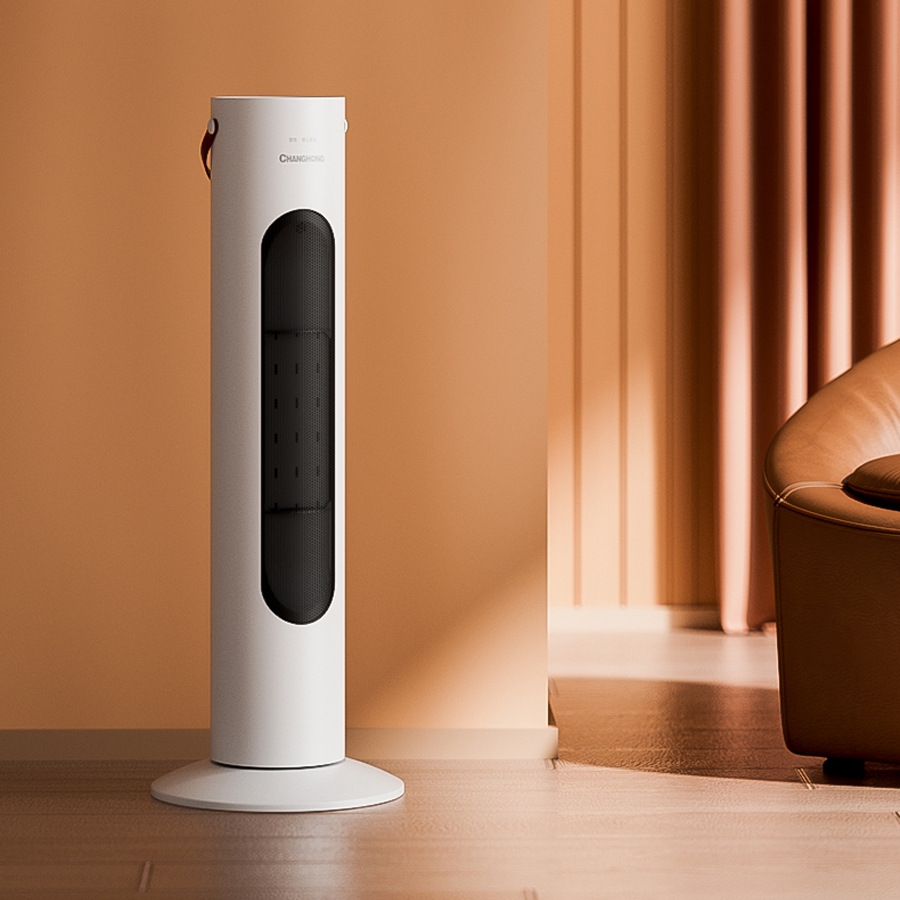 Quạt Sưởi Changhong Máy Sưởi Cây Đứng Cỡ Lớn Công Suất 2000W Làm Ấm Cực Nhanh Hàng Chính Hãng Bảo Hành 12 Tháng