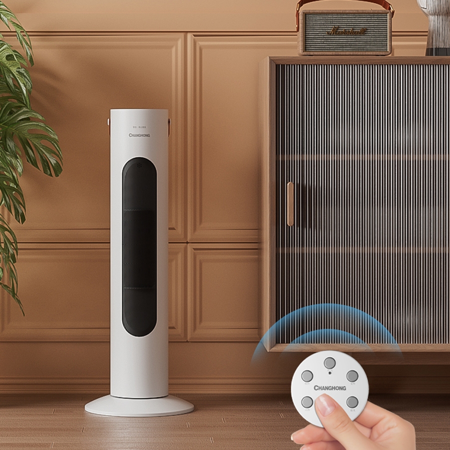 Quạt Sưởi Changhong Máy Sưởi Cây Đứng Cỡ Lớn Công Suất 2000W Làm Ấm Cực Nhanh Hàng Chính Hãng Bảo Hành 12 Tháng