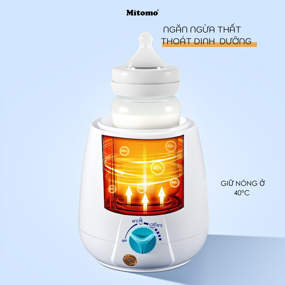 Máy hân sữa, Tiệt trùng, Rã đông cao cấp Mitomo RBN-1B - Hàng chính hãng