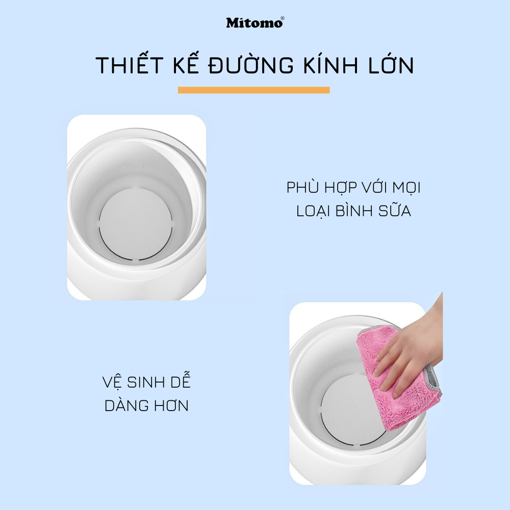 Máy hân sữa, Tiệt trùng, Rã đông cao cấp Mitomo RBN-1B - Hàng chính hãng