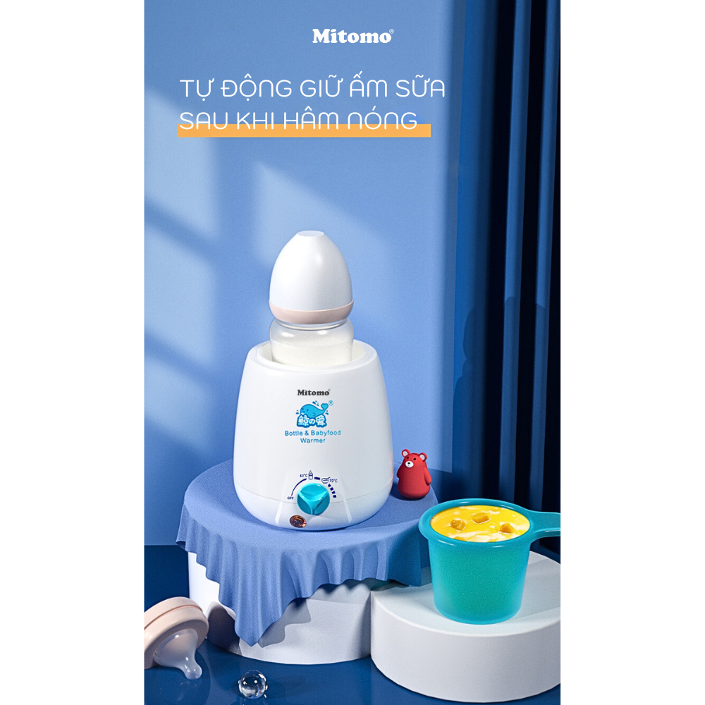 Máy hân sữa, Tiệt trùng, Rã đông cao cấp Mitomo RBN-1B - Hàng chính hãng