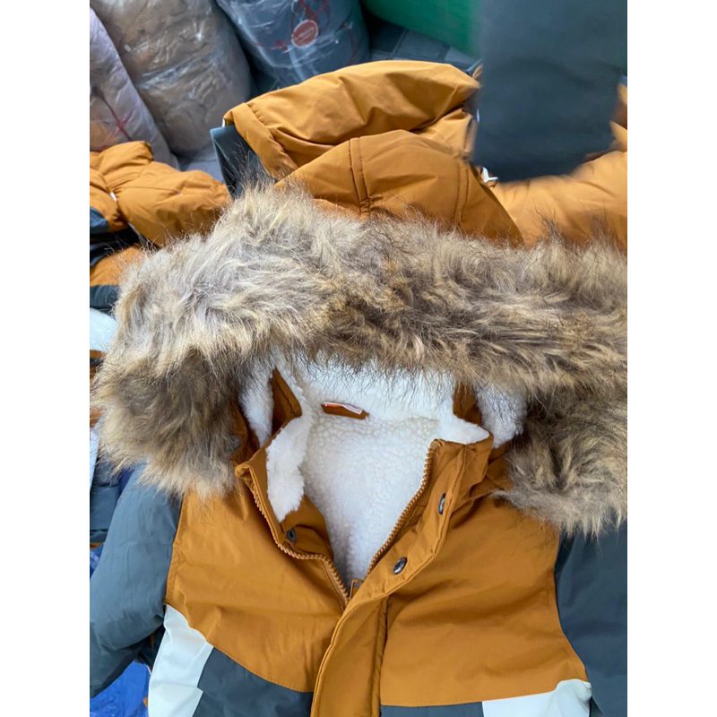 Áo parka xuất châu âu Tape cho bé trai gái