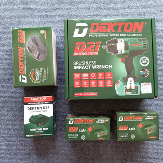 Máy bulong dùng pin dekton d21-bl1000n