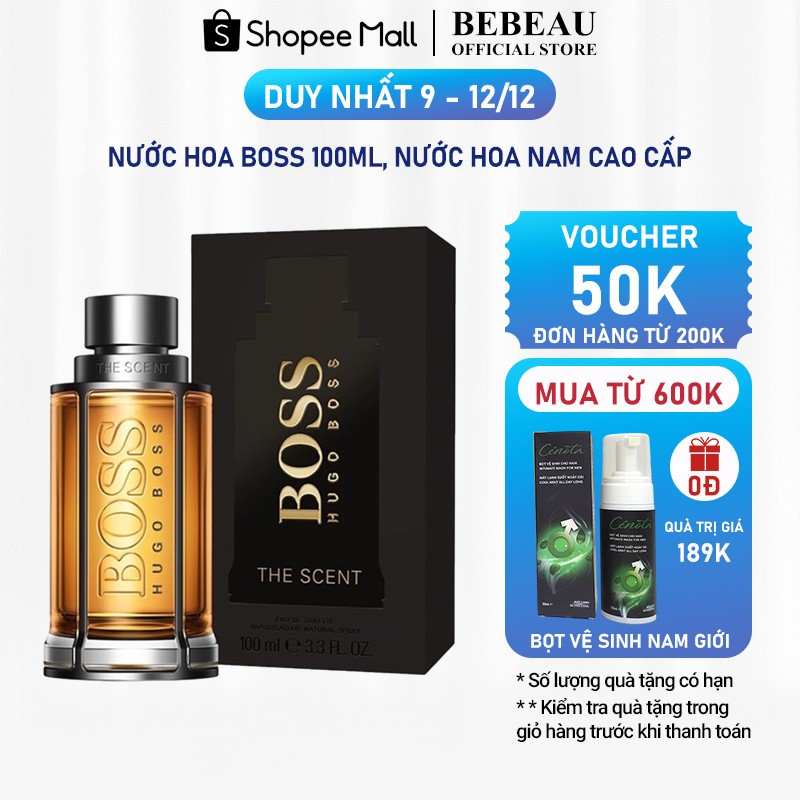 Nước hoa Hugo Boss The Cent -Chuẩn Auth - Nước hoa nam cao cấp - TV56