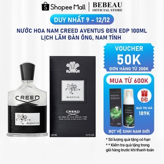 Nước hoa nam creed aventus đen edp - chuẩn auth - lịch lãm đàn ông, nam tính - tv37