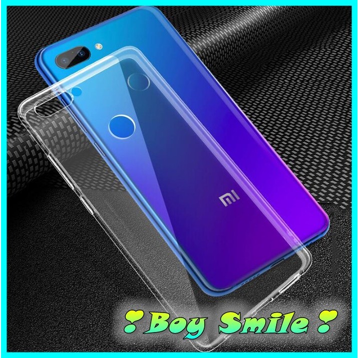 Xiaomi Mi 8 lite Ốp Lưng chống va đâp Anti Shock cho Xiaomi Mi 8 lite Trong Suốt Siêu Rẻ