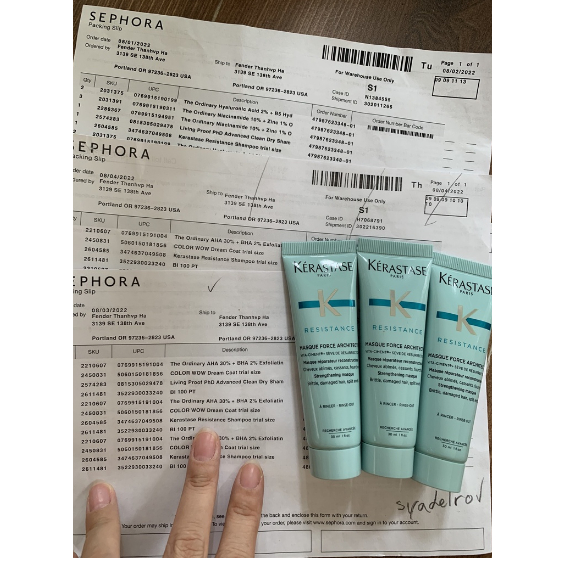 Dưỡng Tóc thương hiệu Kerastase minisize