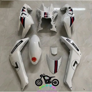  vỏ nhựa xe điện xmen kèm tem Số 7 dán sẵn giá 1 bộ đủ 8 món như hình  