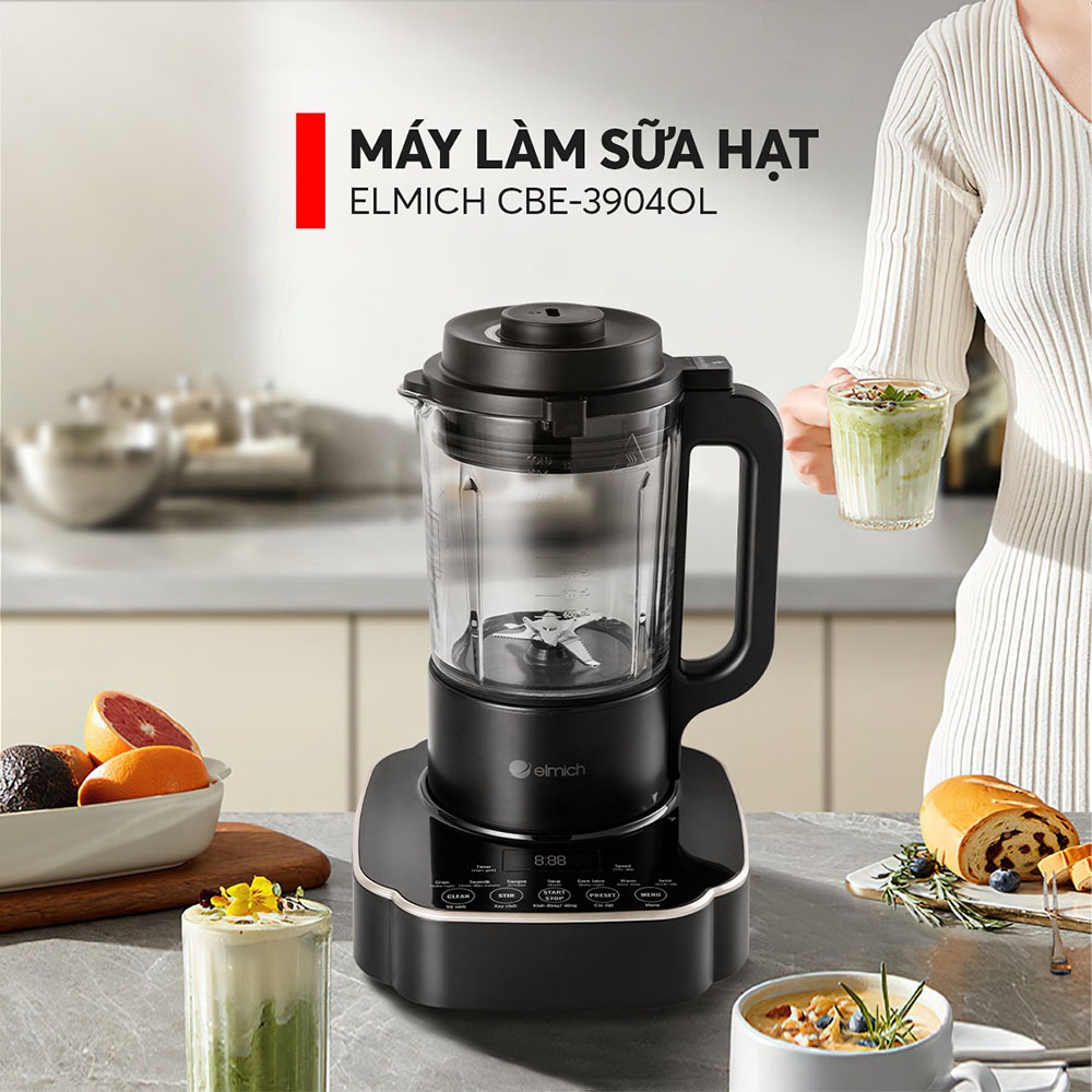 ( Chỉ còn 866K sau khi áp voucher ) Máy làm sữa hạt Elmich CBE-3904OL