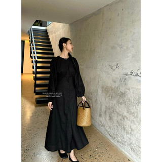 𝐒𝐞𝐚𝐬𝐨𝐧 𝐃𝐫𝐞𝐬𝐬 - Đầm Linen Dáng Dài Chít Eo ( ảnh chính chủ )