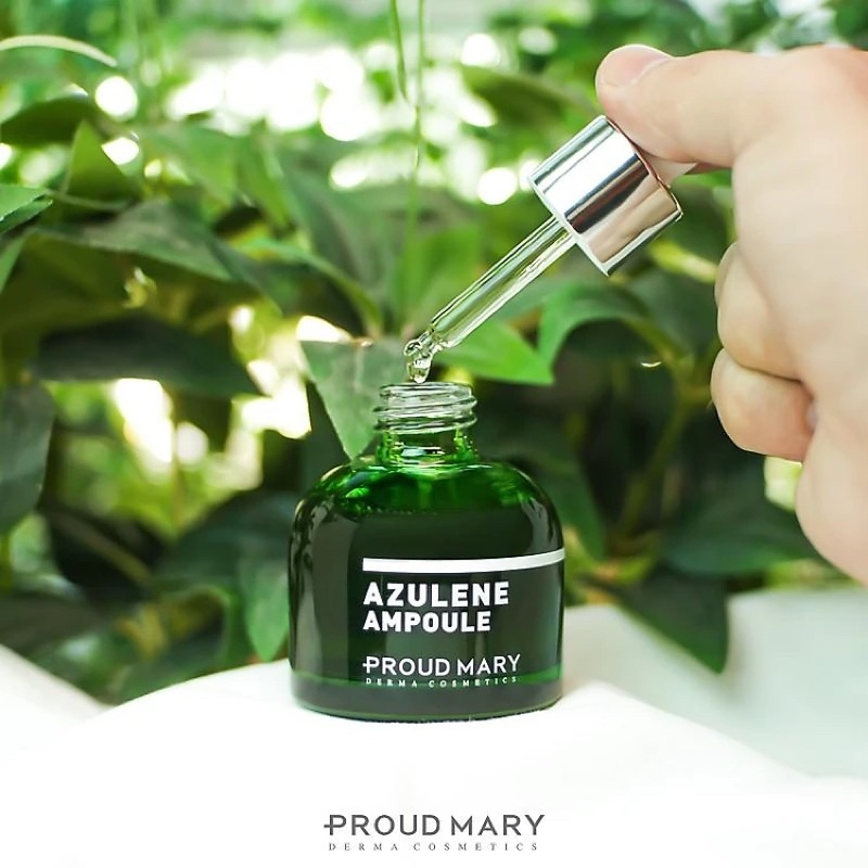 Serum phục hồi da mụn, nhạy cảm Proud Mary Azulene Ampoule 50ml