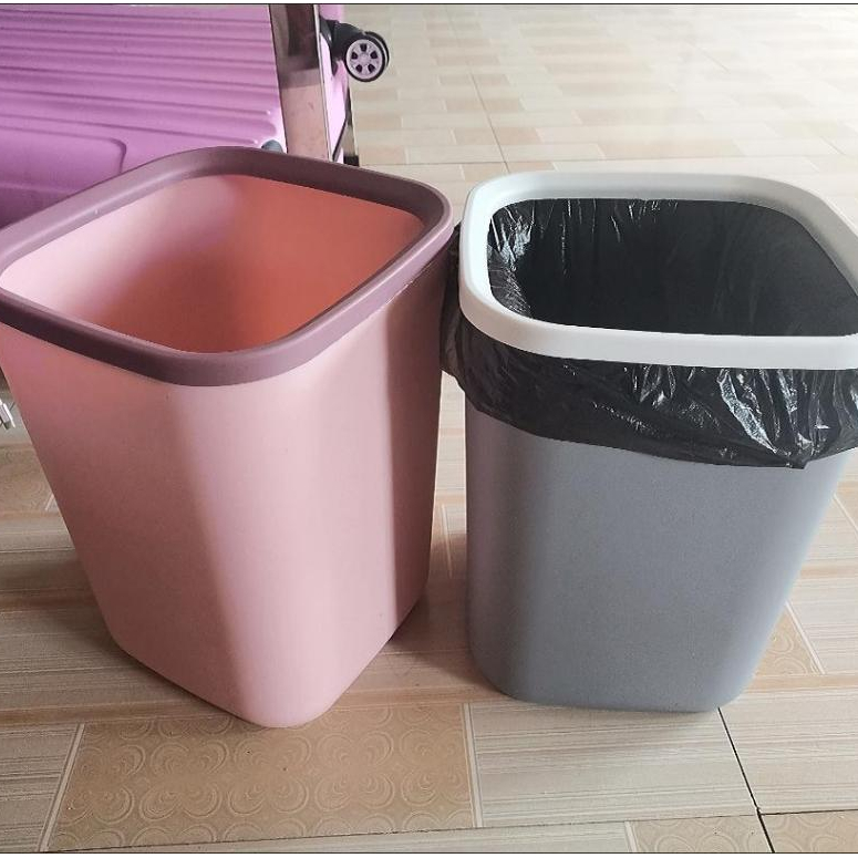 🤷‍♀️Thùng rác nhựa vuông lớn thùng rác nhà tắm nhà bếp