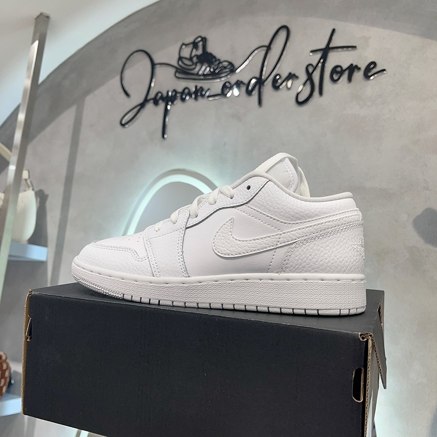 Giày Air_Jordan 1 Low Triple White chuẩn cao cấp full size