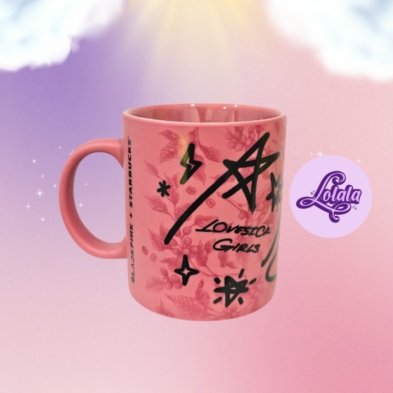 Cốc Starbucks x BLACKPINK 12oz 355ml