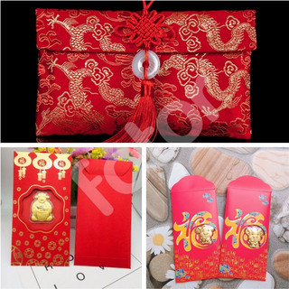 [TẾT-2024] BAO LÌ XÌ TẾT HÌNH CON TRÂU, ÔNG THẦN TÀI MẠ VÀNG, TÚI GẤM, MÈO MAY MẮN