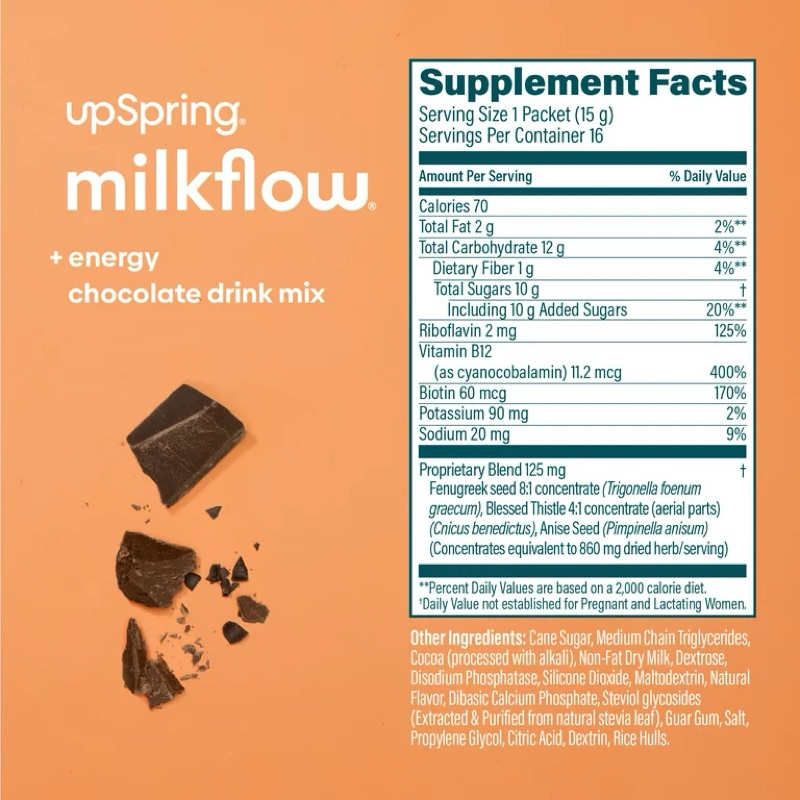 Lợi sữa UpSpring MilkFlow Drink Mix Breastfeeding