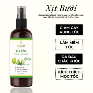 Tinh dầu xịt bưởi xanh kích mọc tóc, ngăn rụng tóc 100ml