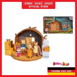 Đồ Chơi Ngôi Nhà Gấu MASHA AND THE BEAR Masha Playset "Bear's House" 109301632 - Simba Toys Vietnam