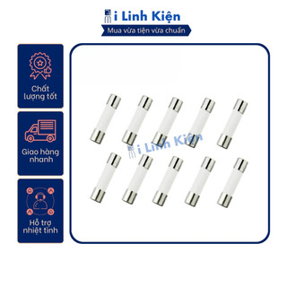 Cầu chì sứ 15a 6x30mm túi 10 con.