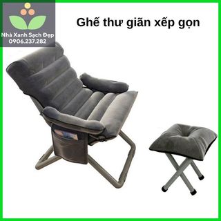 Ghế thư giãn đọc sách, ghế sofa lười ngồi đọc sách, uống trà thư giãn nghỉ ngơi- ghế thư giãn xếp gọn