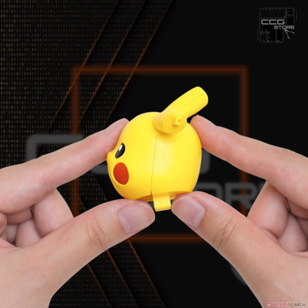 Mô hình lắp ráp Pokemon Plamo Collection - BANDAI -  Pokémon PLAMO COLLECTION QUICK!! 01 Pikachu