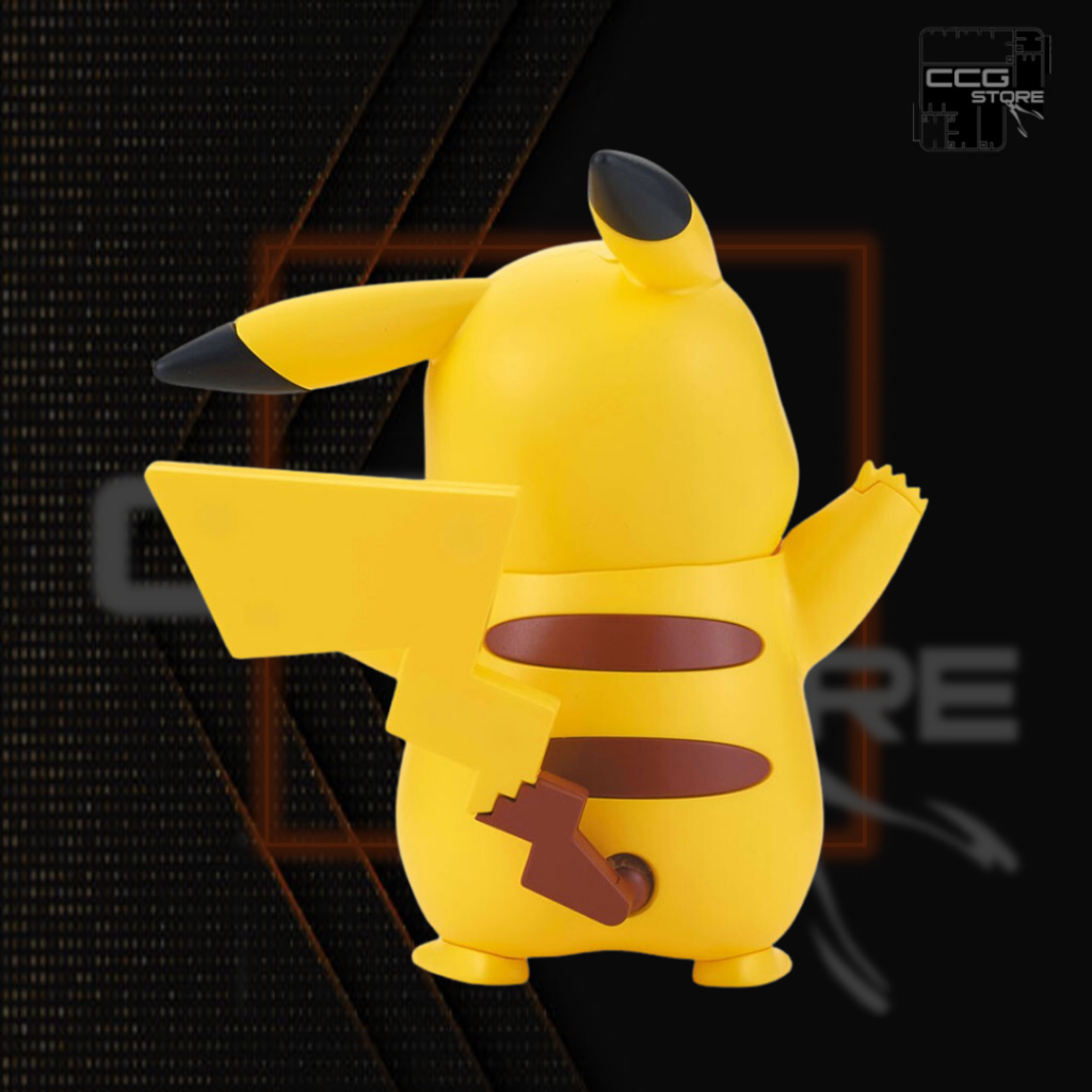 Mô hình lắp ráp Pokemon Plamo Collection - BANDAI -  Pokémon PLAMO COLLECTION QUICK!! 01 Pikachu